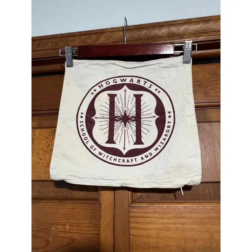 Harry Potter Cursed Child Hogwarts Cotton Pillow Cover 12x12 Wizardcore Academia